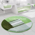 Long Pile Round Shaggy Rugs Bath Mat Round Bath Mat